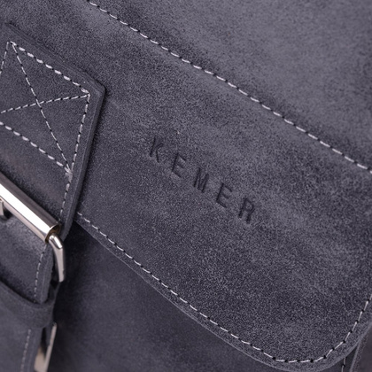 Torba skórzana na ramię KEMER CH 15 Czarna - min. zamówienie 20 / 50 / 100 szt.
