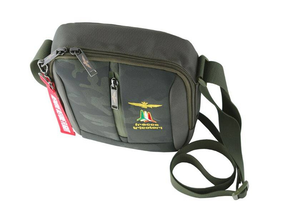 Torba na ramię AERONAUTICA MILITARE Drone Zielona