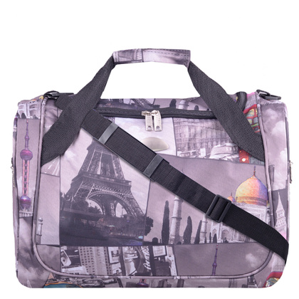 Torba podróżna podręcz PELLUCCI RGL WIZZ AIR C9 Szare miasto