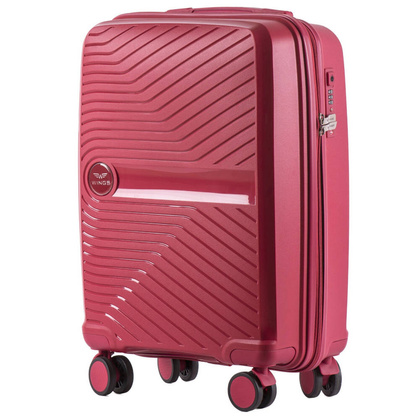 Mała kabinowa walizka KEMER WINGS DQ181 S Rose Red