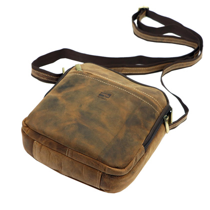 Klasyczna saszetka męska z naturalnej skóry