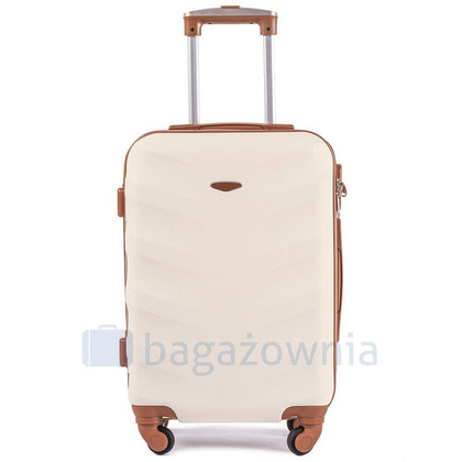 Duża walizka WINGS 402 L DIRTY WHITE