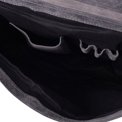 Torba na ramię skórzana KEMER CH 16 Antracyt - min. zamówienie 20 / 50 / 100 szt.