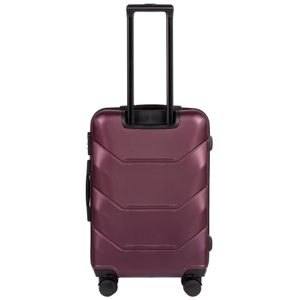 Zestaw 3 walizek WINGS 148 Bordowy