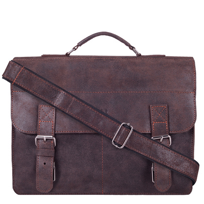 Torba skórzana na ramię KEMER CH 01 Brąz - min. zamówienie 20 / 50 / 100 szt.