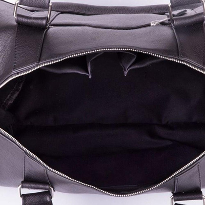 Torba podróżna skórzana KEMER SOLIER Brandon SL19 Czarna - min. zamówienie 20 / 50 / 100 szt.