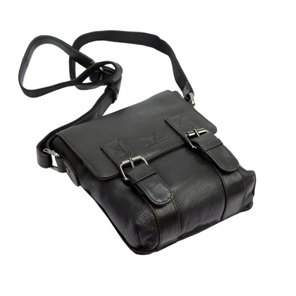 Klasyczna saszetka Nordee HN1550 czarny  KEMER