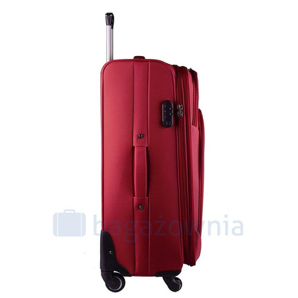 Duża walizka WINGS 1706 L Bordowa