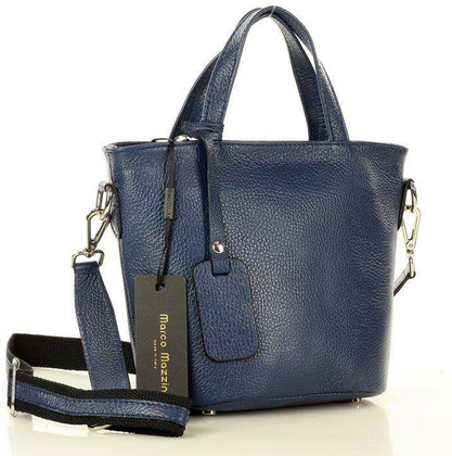 MARCO MAZZINI Torba damska messenger active leather bag granatowa - min. zamówienie 20 / 50 / 100 szt.