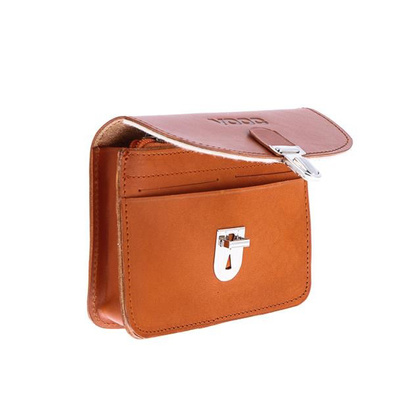 Saszetka do paska skóra KEMER VOOC Vintage P11 koniak