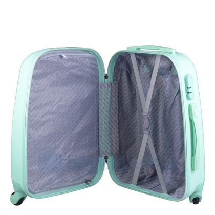 Mała kabinowa walizka WINGS 310 S Jasnozielona