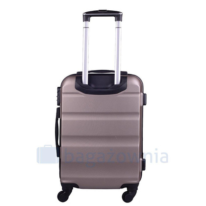 Mała kabinowa walizka WINGS AT01 S Złota