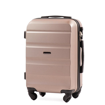 Mała kabinowa walizka WINGS AT01 S Złota