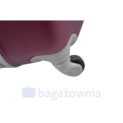 Mała walizka kabinowa PELLUCCI RGL 883 SS Bordowa
