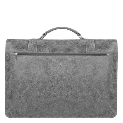 Torba na ramię skórzana KEMER CH 1103 Szara - min. zamówienie 20 / 50 / 100 szt.