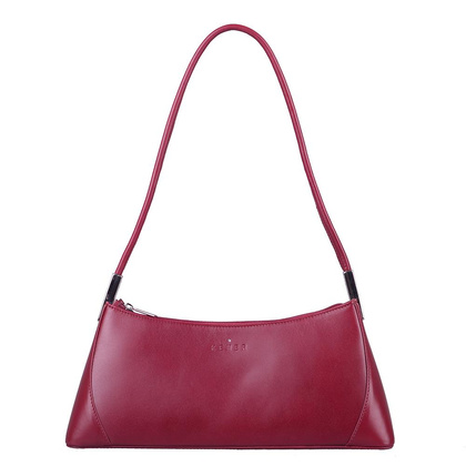 Torebka damska skórzana KEMER R8 Bordo - min. zamówienie 20 / 50 / 100 szt.