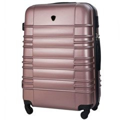 Duża walizka KEMER SOLIER 838 Różowa - min. zamówienie 20 / 50 / 100 szt.