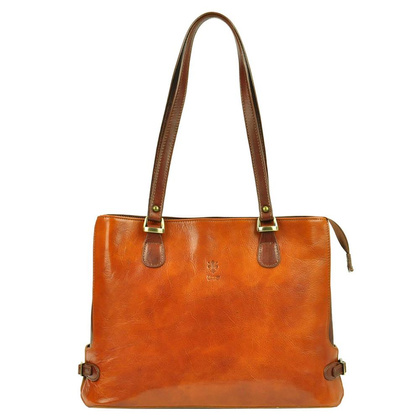 Torebka damska skórzana KEMER 14 Camel