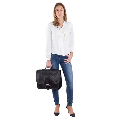 Torba skórzana na ramię teczka KEMER VOOC TC4