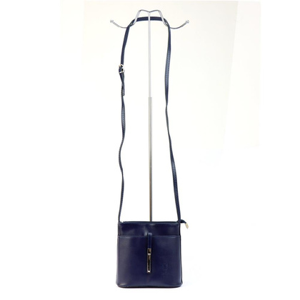 Torebka damska skórzana KEMER 205 MN Granatowa