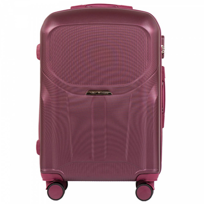 Średnia walizka WINGS PDT01-M Bordowy