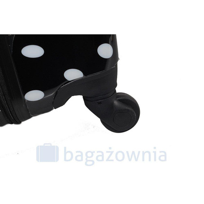 Zestaw 3 walizek KEMER RGL PRINT LOVES Biały