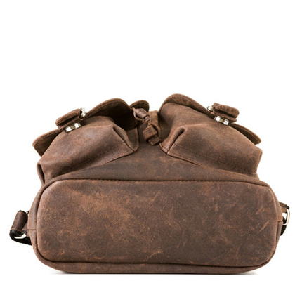 Plecak ze skóry naturalnej KEMER VOOC URBAN RDW6 Czarny