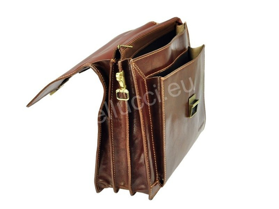 Teczka skórzana PELLUCCI Art.6 Czarna