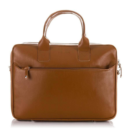 Męska torba na ramię laptop BRØDRENE b12 jasny brąz - min. zamówienie 20 / 50 / 100 szt.