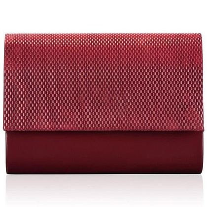 Torebka damska wizytowa KEMER SOLIER F14B Bordowa - min. zamówienie 20 / 50 / 100 szt.