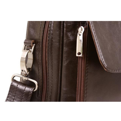 Torba skórzana na laptopa KEMER VOOC 15,6" EP8 Czarna