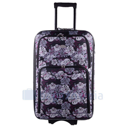 Zestaw Duża walizka PELLUCCI RGL 773 L + Kuferek L Granatowy