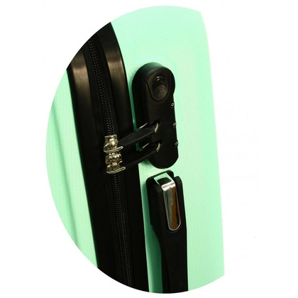 Duża walizka PELLUCCI RGL 780 L Turkusowa