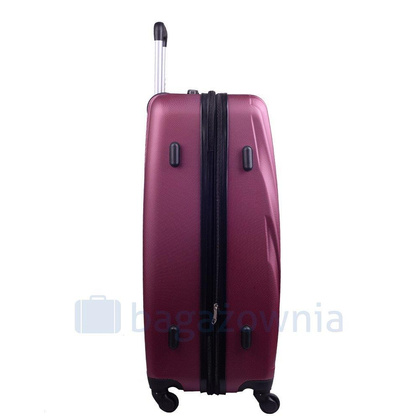 Duża walizka WINGS 304 L SILVER