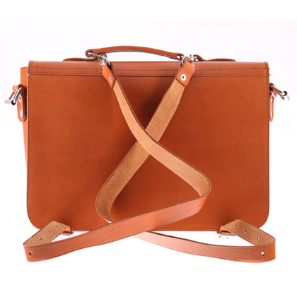 TECZKA SKÓRZANA 3W1 KEMER VOOC Vintage  P13 BEŻOWA