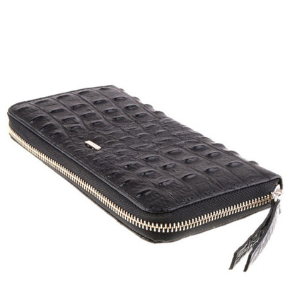 Portfel damski skórzany KEMER D 44 Czarny - min. zamówienie 20 / 50 / 100 szt.