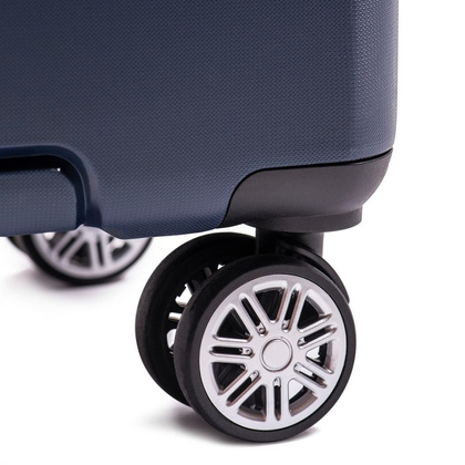 Mała kabinowa walizka WINGS PP05 S Czerwona