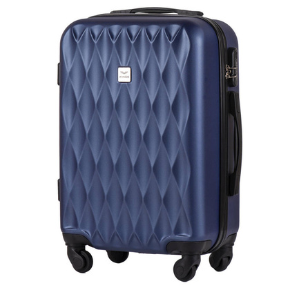 Mała kabinowa walizka WINGS TD190 S Granatowy