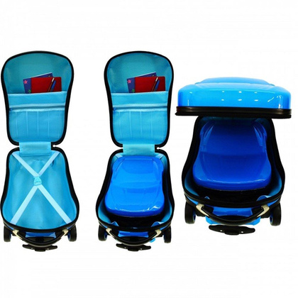 Walizka dziecięca KEMER RGL AUTO Czerwone