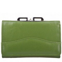 Portfel damski skórzany KEMER P25 Zielony - min. zamówienie 20 / 50 / 100 szt.