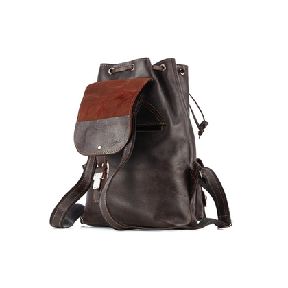 Plecak skórzany KEMER VOOC RETRO TC13 Brązowy