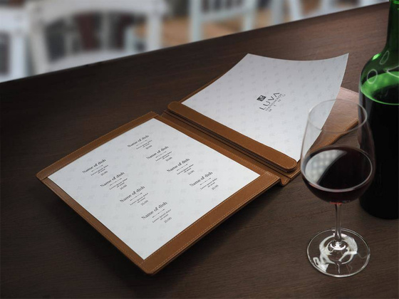 Karta menu 1054119 - min. zamówienie 20 / 50 / 100 szt.