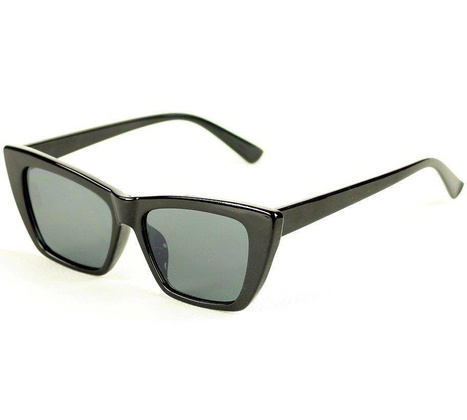 Nowoczesne okulary przeciwsłoneczne MAZZINI KOCIE OKO czarny - min. zamówienie 20 / 50 / 100 szt.