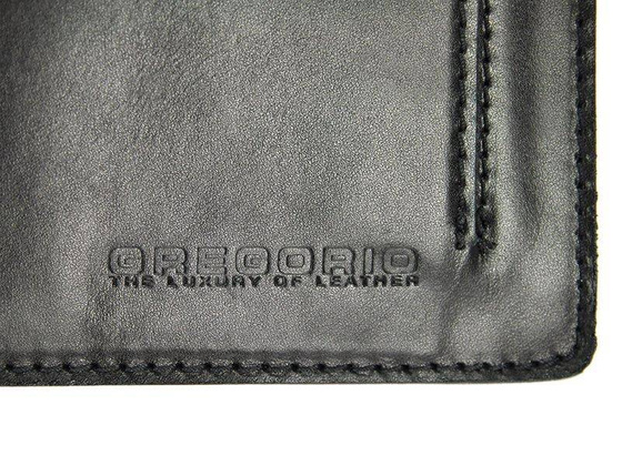 Teczka skórzana KEMER 819-2 Czarny / Czerwony