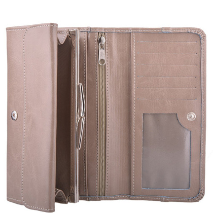 Portfel damski skórzany KEMER P17 Ziemia - min. zamówienie 20 / 50 / 100 szt.