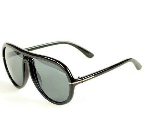 Luksusowe okulary przeciwsłoneczne MAZZINI ROUND FASHION czarny - min. zamówienie 20 / 50 / 100 szt.