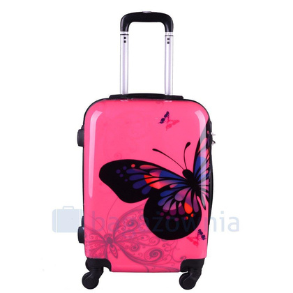 Mała kabinowa walizka KEMER RGL PRINT S First class