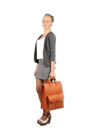 Torba damska do rękiKEMER VOOC Vintage P34 brąz