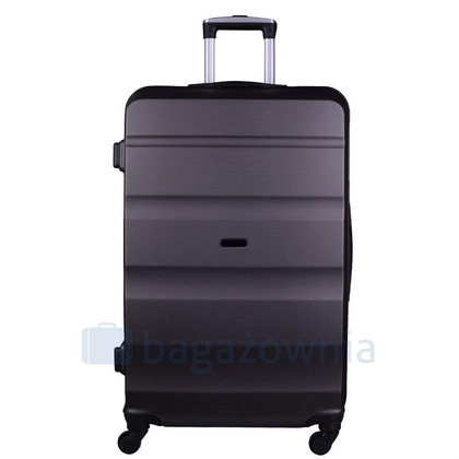 Duża walizka WINGS AT01 L Czarna