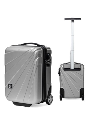 Bardzo mała walizka PELLUCCI RGL 885 XS 40x25x20 SZARY